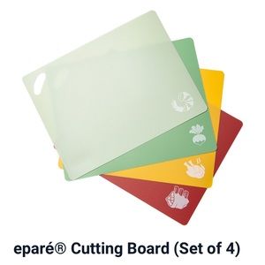 🆕 Cutting Boards Set EPARÉ Multicolor Set of 4